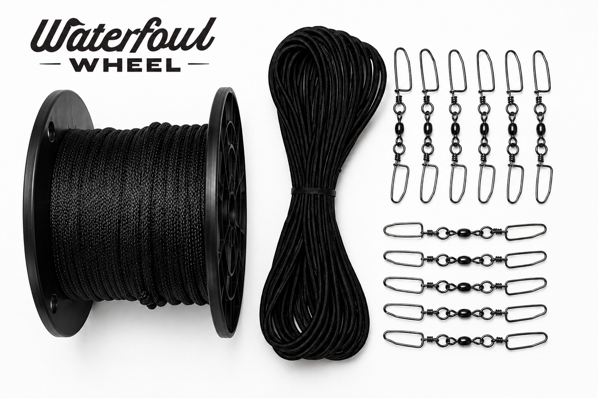 Waterfowl Wheel DIY Jerk Rigging Kit
