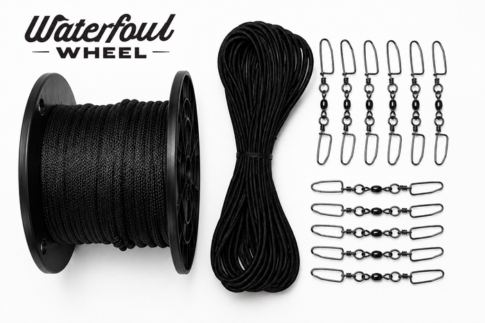 Waterfowl Wheel DIY Jerk Rigging Kit
